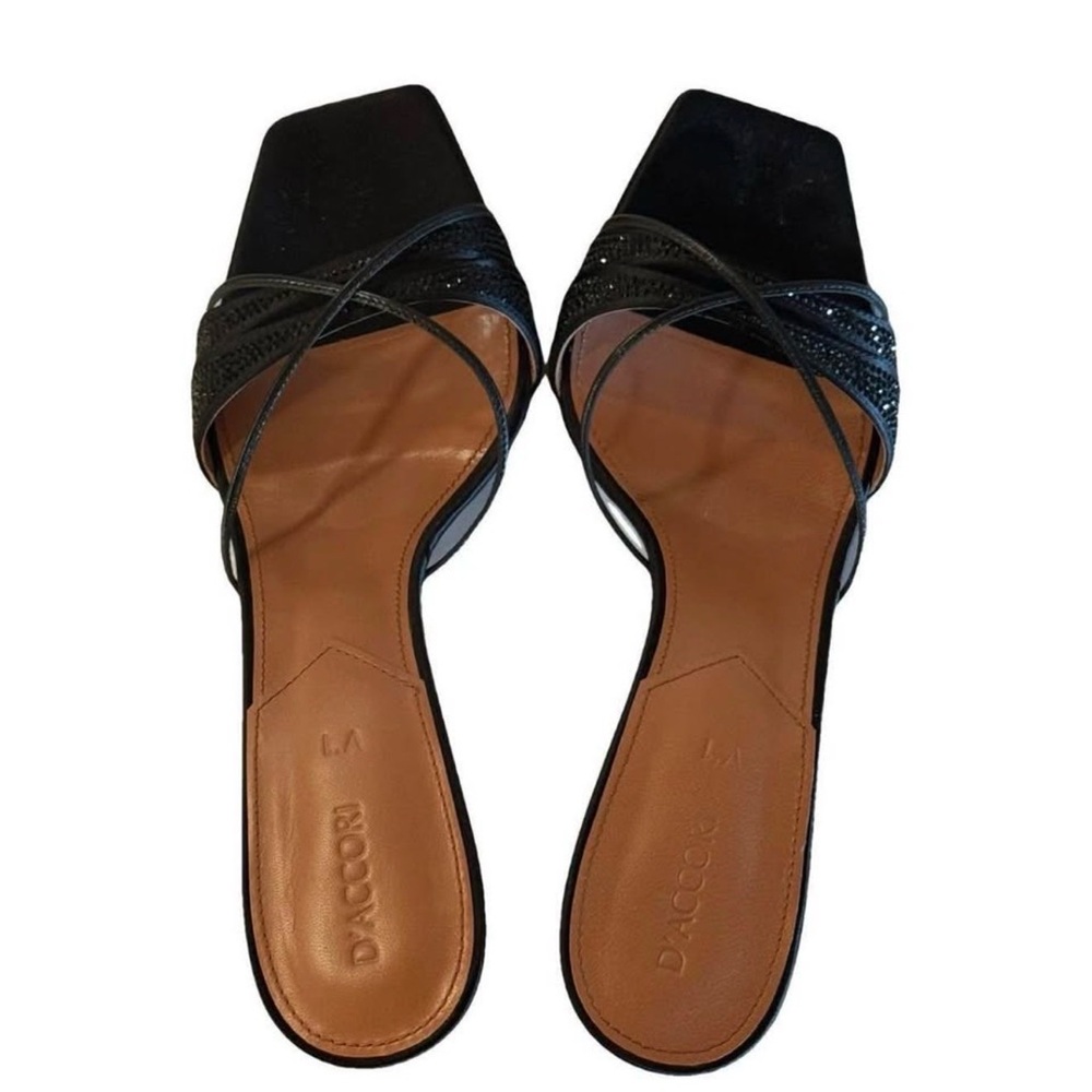 D’ACCORI EMBELLISHED LUST MULES